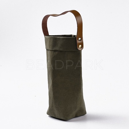 Reusable Kraft paper Water Cup Holder CARB-G005-C-02-1