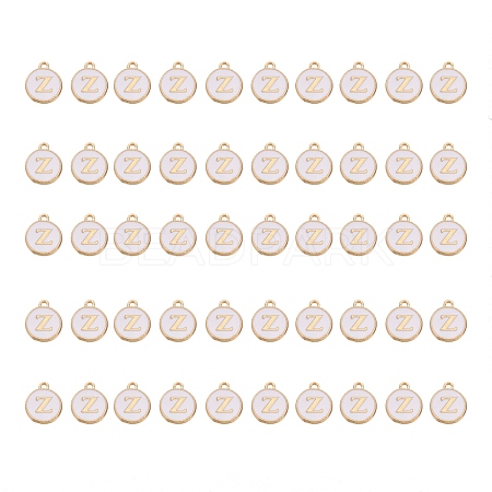 Golden Plated Alloy Charms ENAM-SZ0001-25A-Z-1