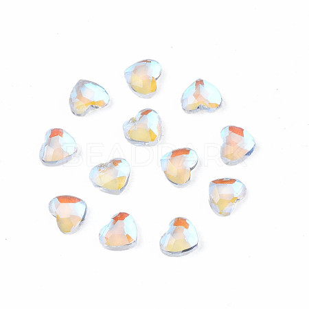 Glass Rhinestone Cabochons MRMJ-N027-012A-1