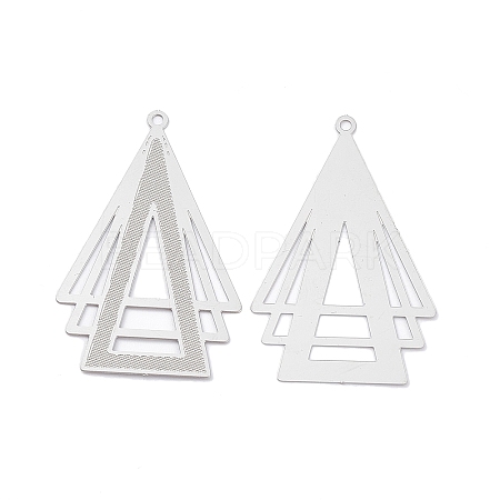 Non-Tarnish 304 Stainless Steel Pendants STAS-B038-04P-1