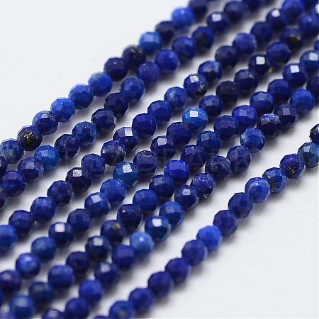 Natural Lapis Lazuli Bead Strands G-G663-48-3mm-1