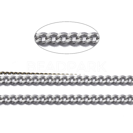Brass Twisted Chains X-CHC-S103-P-NF-1