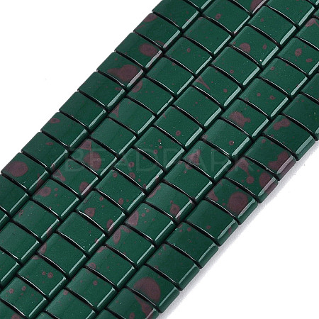 Spray Painted Synthetic Non-magnetic Hematite Bead Strands G-T124-02A-1-1