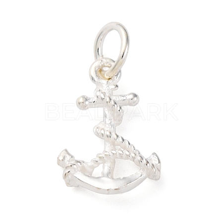 925 Sterling Silver Anchor Charms STER-G045-02S-1