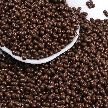 Baking Paint Glass Seed Beads X1-SEED-K010-A24-1