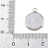 Natural White Shell Pendants STAS-D385-01C-P-3