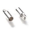 Brass Cord Ends KK-H759-40B-S-3