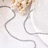 Non-Magnetic Synthetic Hematite Beads Strands X-G-G093-3mm-5
