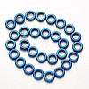 Electroplate Non-magnetic Synthetic Hematite Beads Strands G-F300-04-05-2