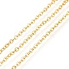 Rack Plating Brass Cable Chains CHC-M001-01G-02-1