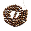 Baking Paint Glass Pearl Bead Strands HY-Q003-3mm-30-3