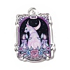 Halloween Printed Acrylic Pendants MACR-G059-04E-1