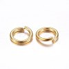 304 Stainless Steel Open Jump Rings LS-STAS-O098-02G-17-2