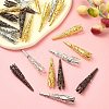 50Pcs 4 Colors Iron Bead Caps IFIN-YW0003-16-5