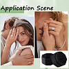 Velvet Cover Plastic Couple Ring Box VBOX-WH20003-001A-6