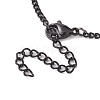Adjustable 304 Stainless Steel Curb Chains Necklaces Making AJEW-JB01214-03-3