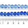 Transparent Painted Glass Beads Strands DGLA-A034-T8mm-A01-3