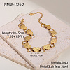 304 Stainless Steel Link Chain Bracelets WG2CD65-02-2