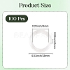 100Pcs Plastic Linking Rings KY-CN0001-01A-2