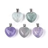 Natural Fluorite Pendants G-T143-49J-1