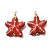 Handmade Porcelain Pendants PR-CBA0027-04G-02-1