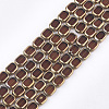 Electroplate Glass Beads Strands X-EGLA-S188-10D-1