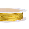 Round Copper Jewelry Wire CWIR-Q006-0.4mm-G-4