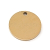 Ion Plating(IP) 304 Stainless Steel Pendants STAS-F271-02A-G-2