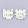 (Holiday Stock-Up Sale)Handmade Kitten Japanese Seed Beads SEED-T002-37B-2