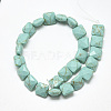 Synthetic Turquoise Beads Strands G-S357-D01-16-2