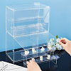 2-Layer 3-Tier Acrylic Minifigures Display Case ODIS-WH0038-49-3
