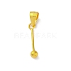 925 Sterling Silver Pendant Bails STER-D301-03G-1