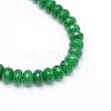 Natural White Jade Bead Strands G-R343-2x4-12-2