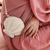 Natural Freshwater Pearl Beaded Stretch Rings for Women FS-WGC033C-01-4