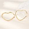 201 Stainless Steel Hoop Earrings EJEW-A052-12A-1