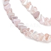Gradient Color Electroplate Glass Bead Strands X-GLAA-E042-02E-3