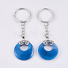 Natural Agate Keychain KEYC-P041-D14-2