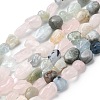 Natural Morganite Beads Strands G-B161-B07-2