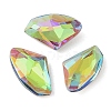 Glass Rhinestone Cabochons RGLA-L029-11B-SPLA-1