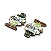 St. Patrick's Day Themes Printed Wood Pendants WOOD-V002-02F-2