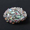 Rhinestone Cup Chain OCOR-WH0073-52B-3