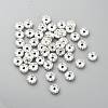 Iron Rhinestone Spacer Beads X-RB-A008-8MM-S-3