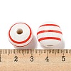 Printed Wood European Beads WOOD-G022-14B-3