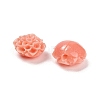 Synthetic Coral 3D Flower Rose Beads CORA-L046-A02-2