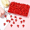 200Pcs Opaque Acrylic Beads SACR-FS0001-40A-8