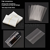 400Pcs Frosted Heat Shrink Sheets Film DIY-PH0006-14-5