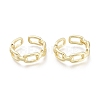 Brass Cuff Rings X-RJEW-F103-04-G-1