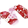 Japanese Kimono Style Floral Cotton Ribbon OCOR-I008-01A-10-2