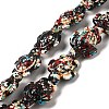Synthetic Turquoise Dyed Beads Strands G-P507-05F-1