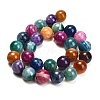 Natural Dragon Veins Agate Beads Strands GG-L001-L01-01B-4